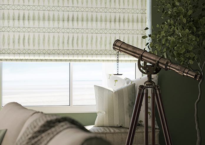 Nazca, Pistachio - Roman Blind - Image 5